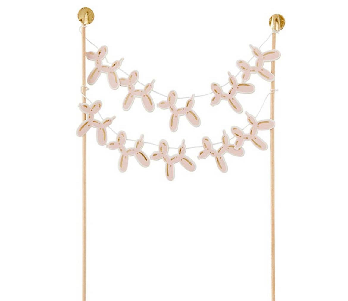 Party Golden Dog Banner