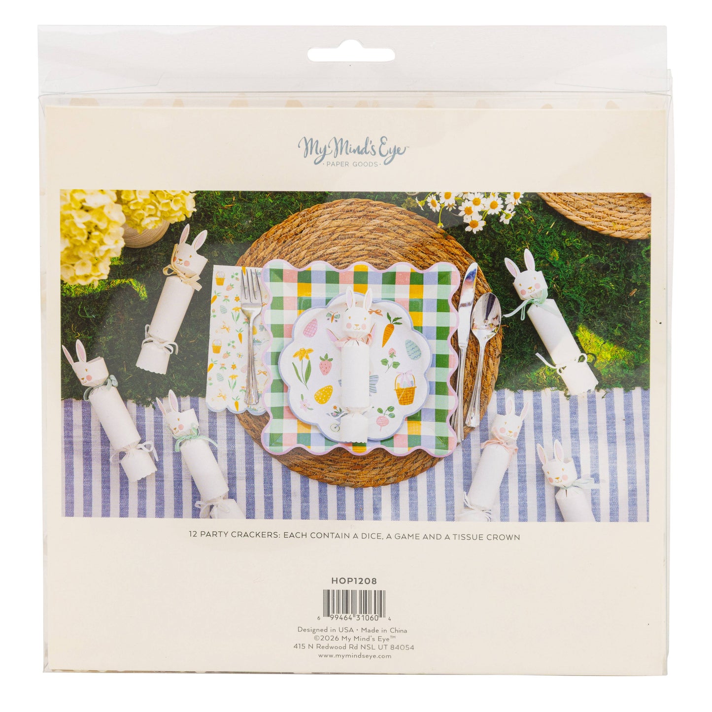 Bunny Party Crackers