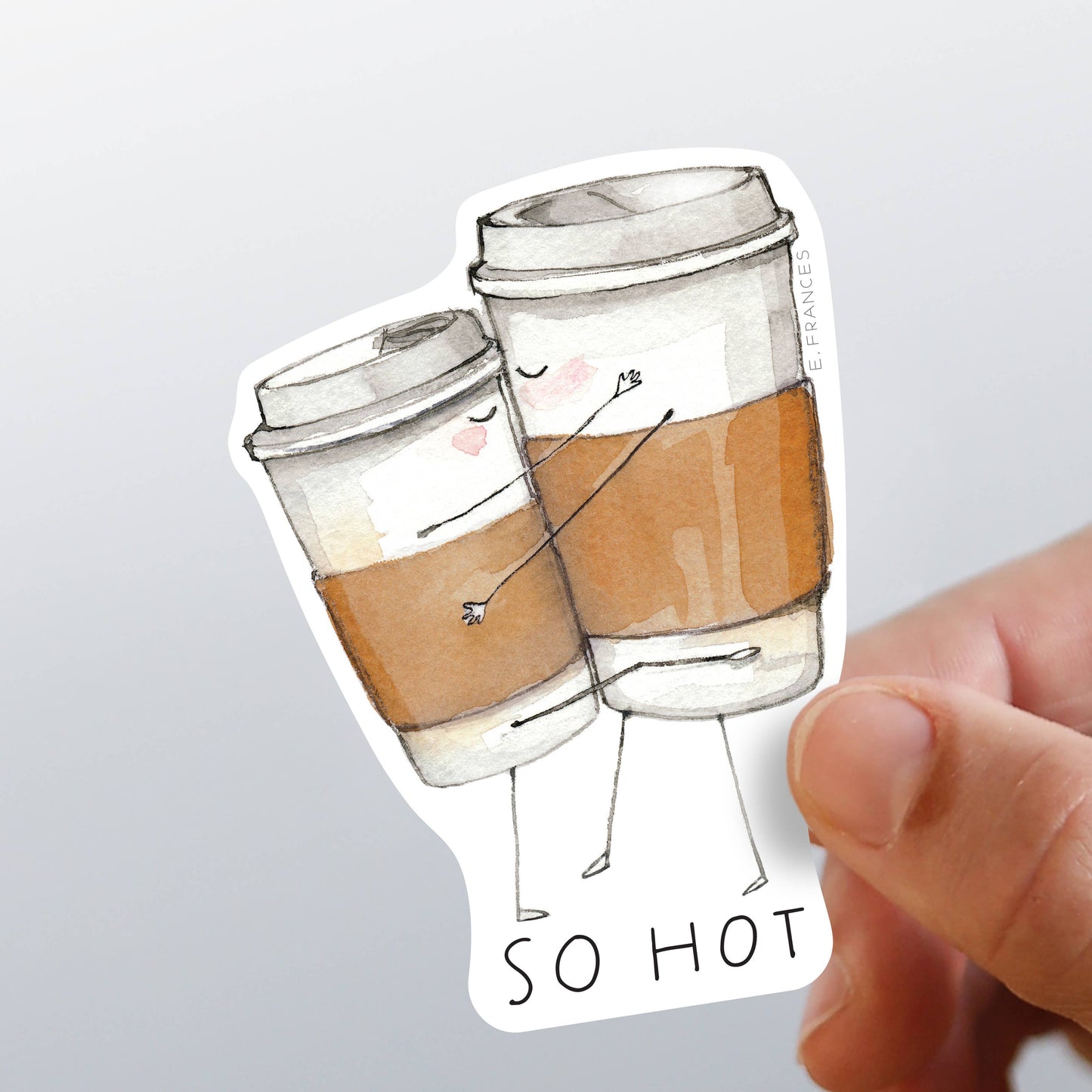 Hot Coffee Sticker