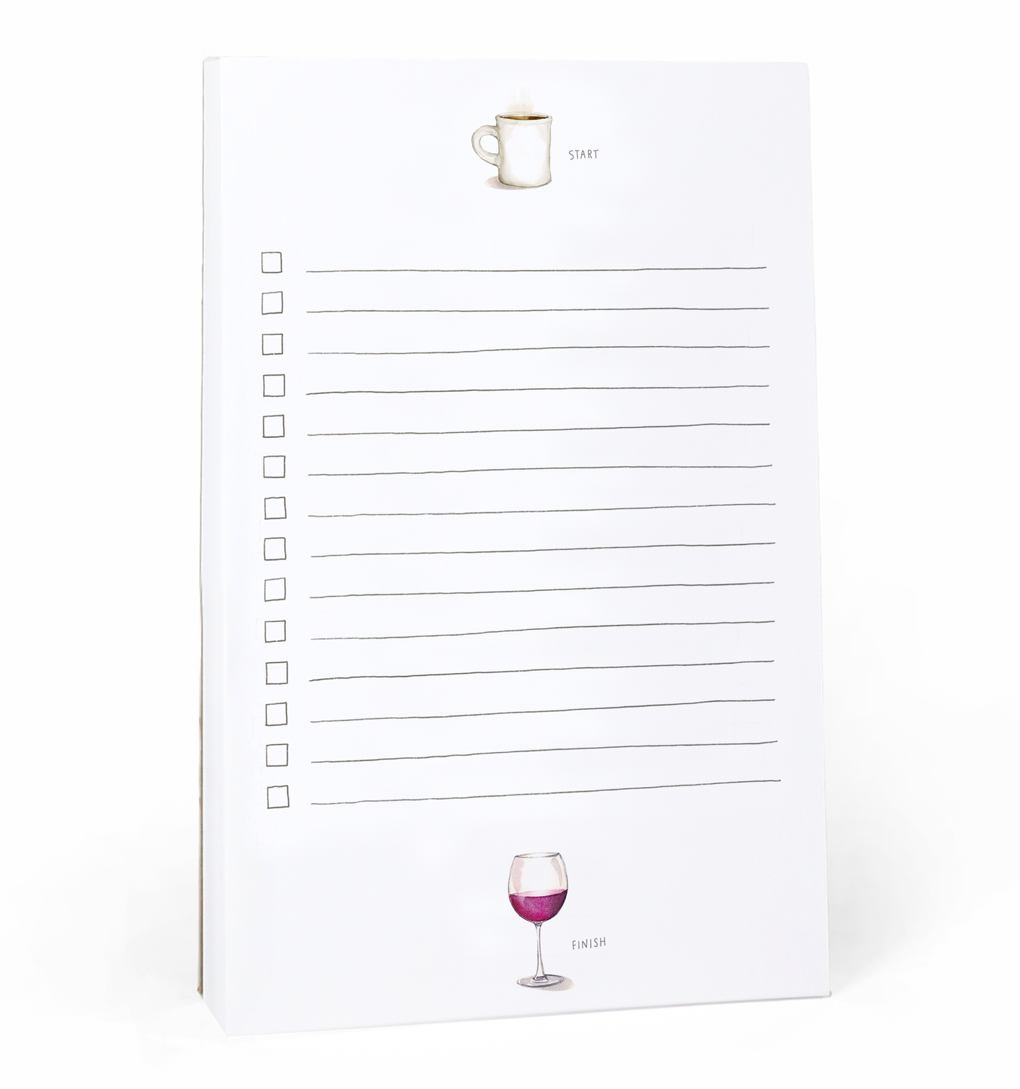 Start & Finish Notepad