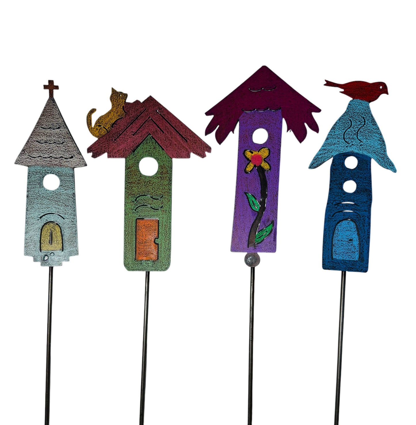 Birdhouse Stake