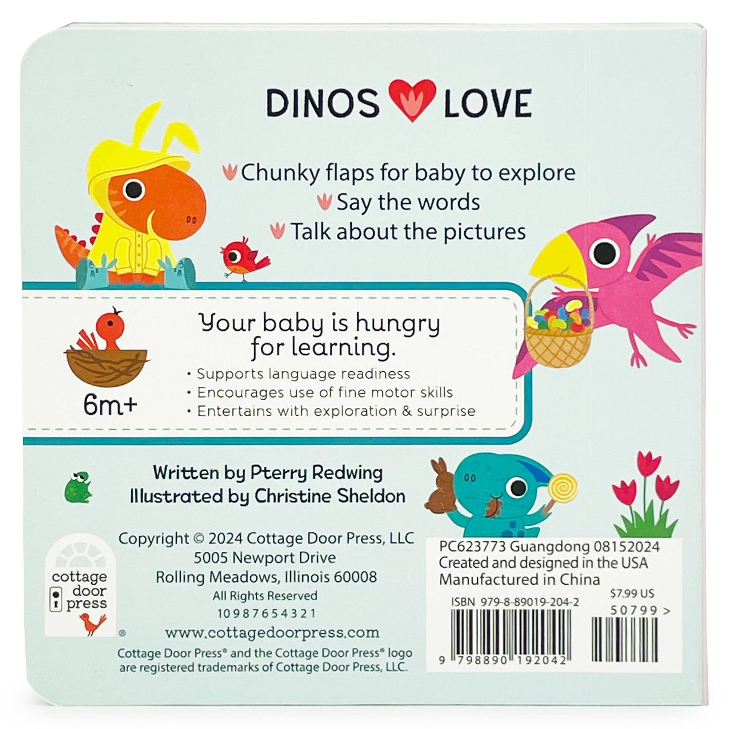 Dinos Jelly Easter Book