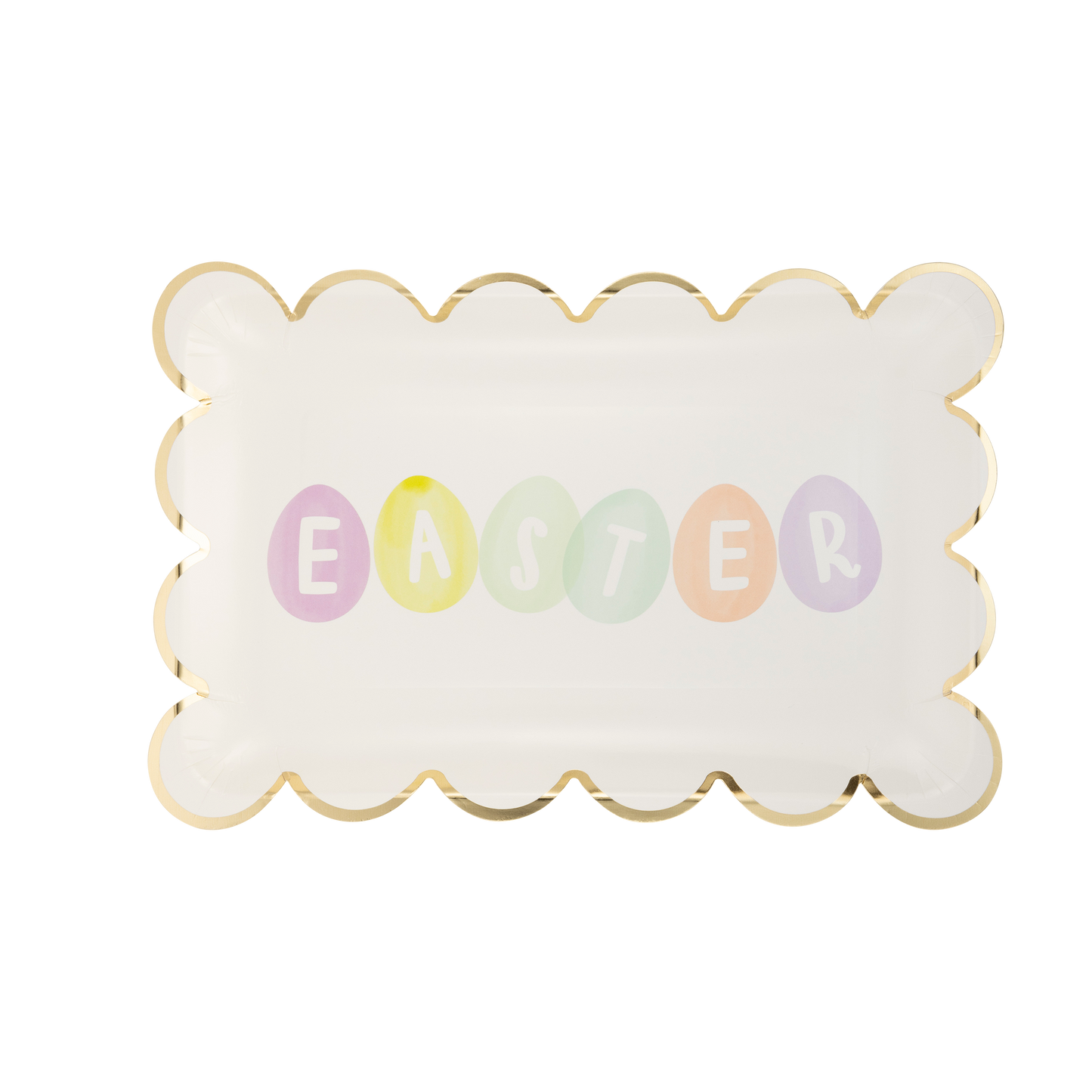 Eggs Scallop Plates
