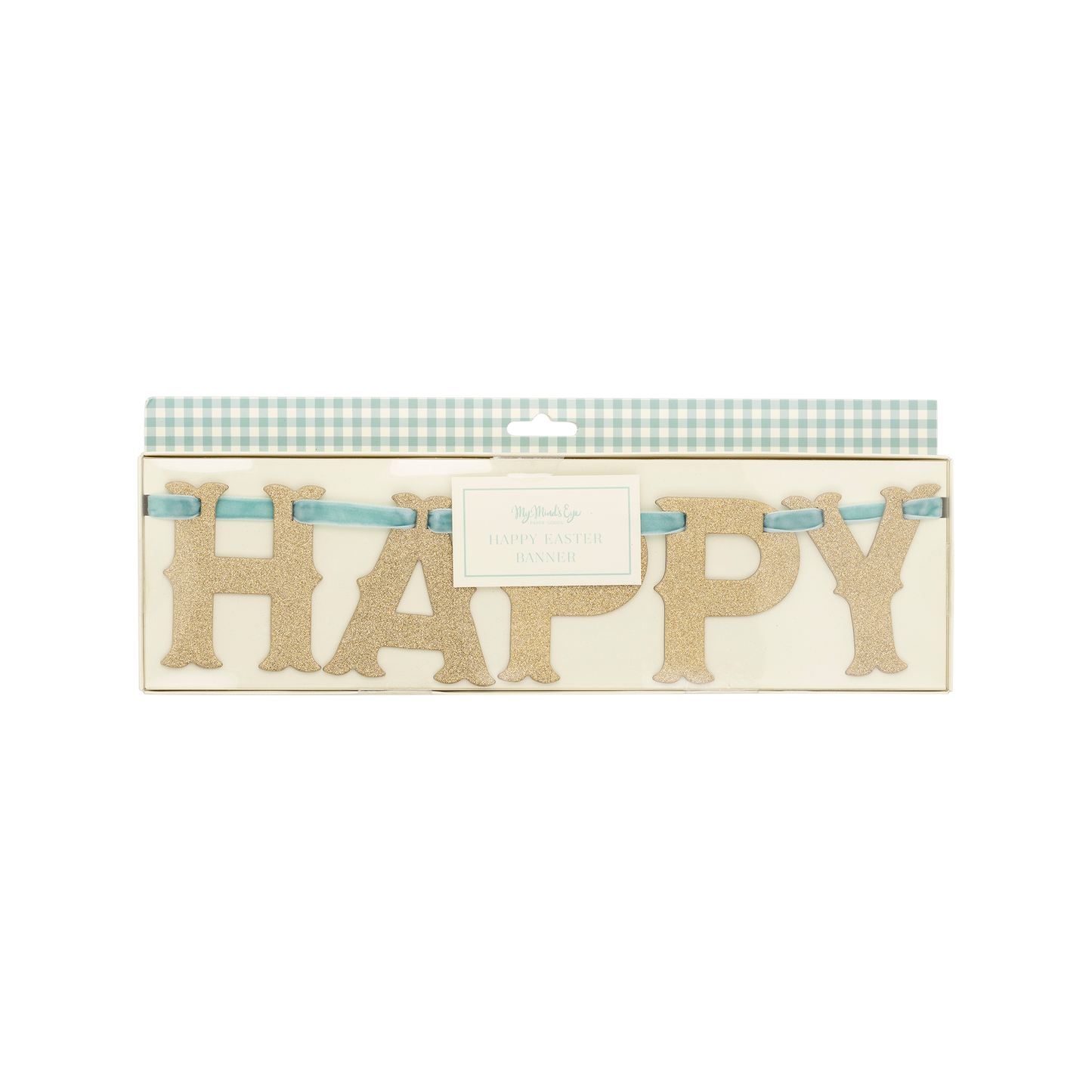 Happy Easter Glitter Banner