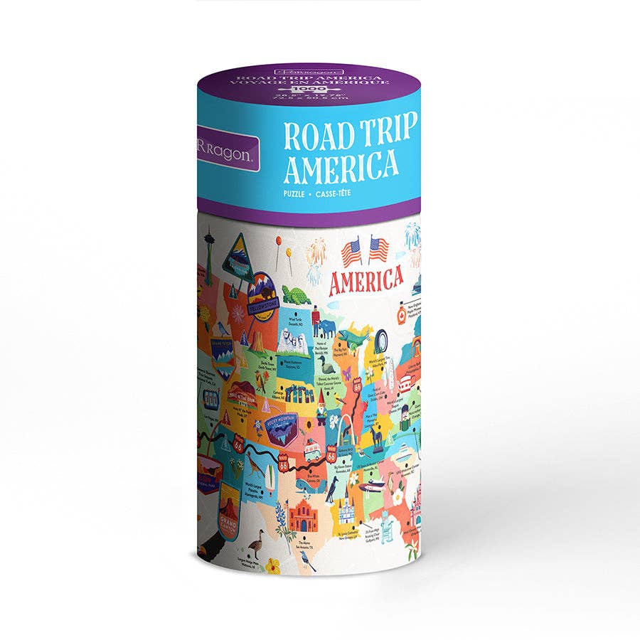 Road Trip America Puzzle