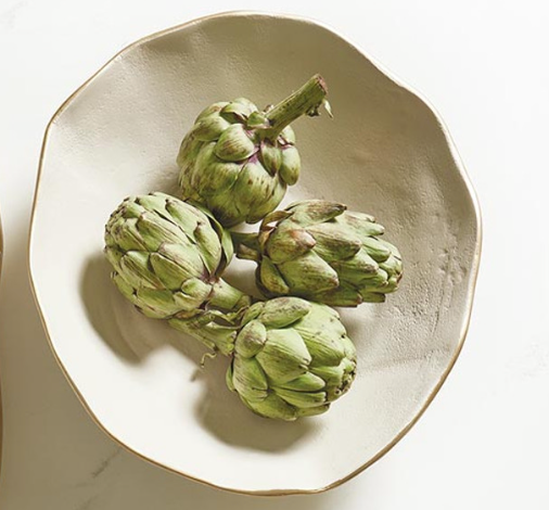 Gold Rim Bowl