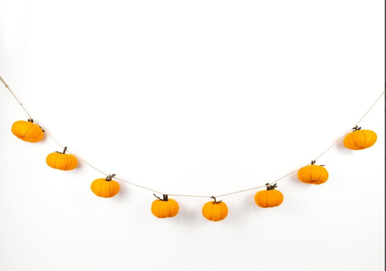 Pumpkin Garland (Orange)