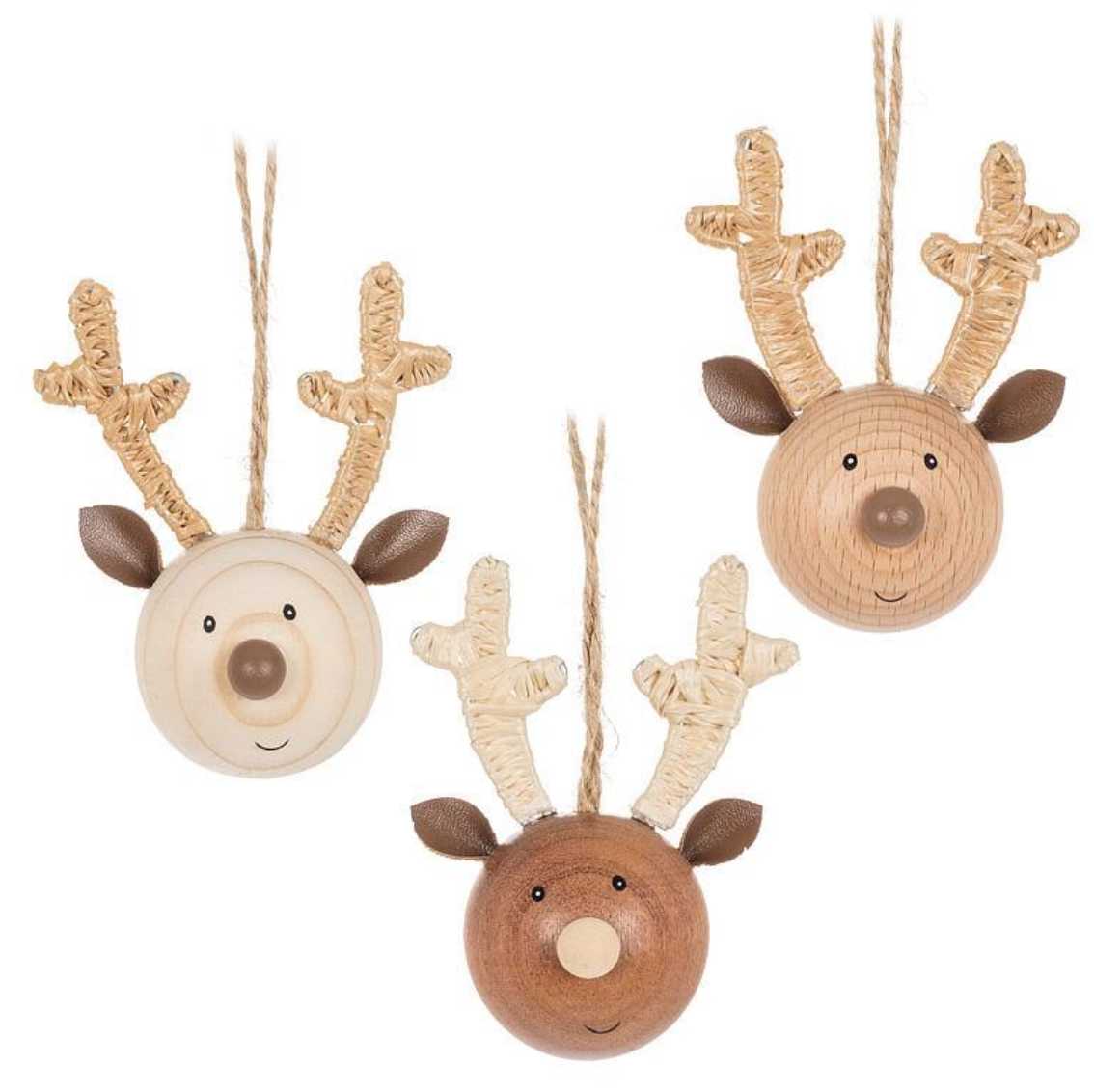Reindeer Face Ornament
