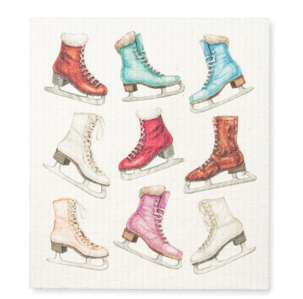 Skate Swedish Dishcloth