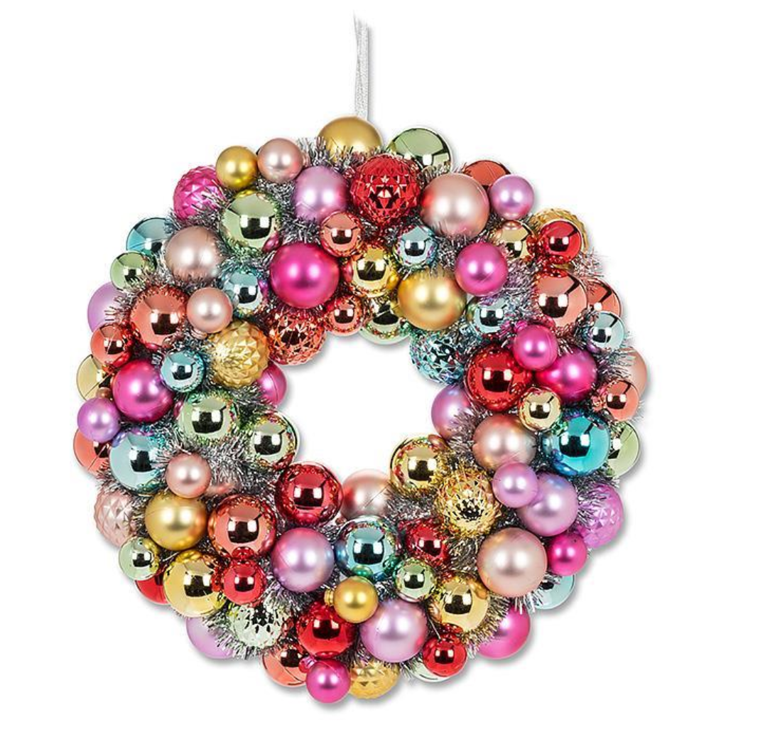 Bright Ornament Wreath