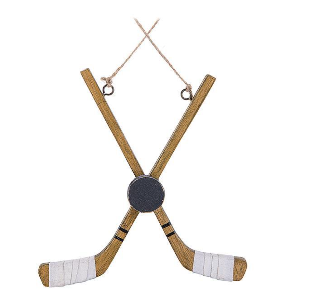 Hockey Sticks Ornament