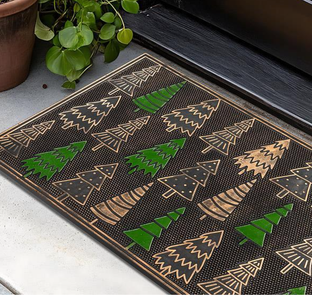 Christmas Tree Doormat