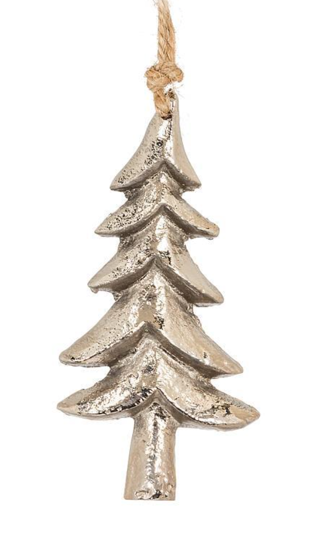 Silver Tree Ornament