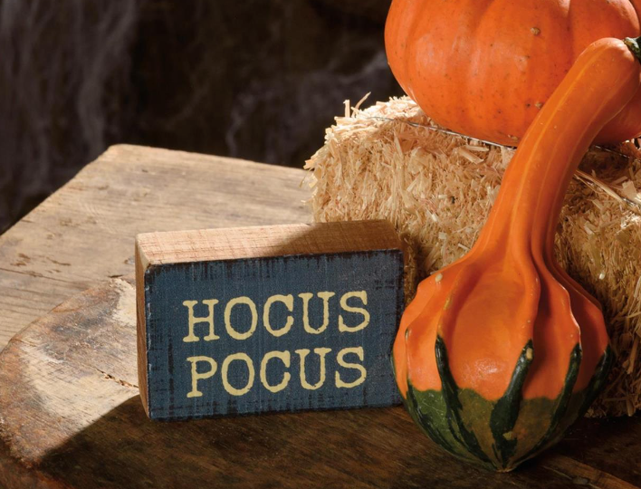 Hocus Pocus Block Sign