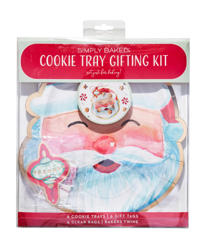 Santa Cookie Tray Gifting Kit