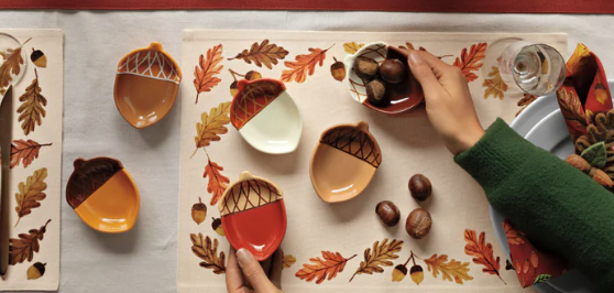 Acorn Pinch Bowls