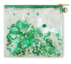 Everything Pouch with Glitter strap