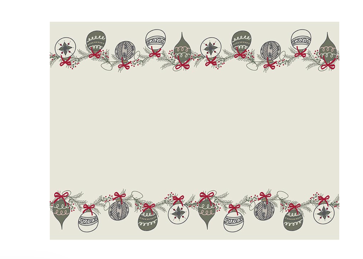 Ornament Table Runner