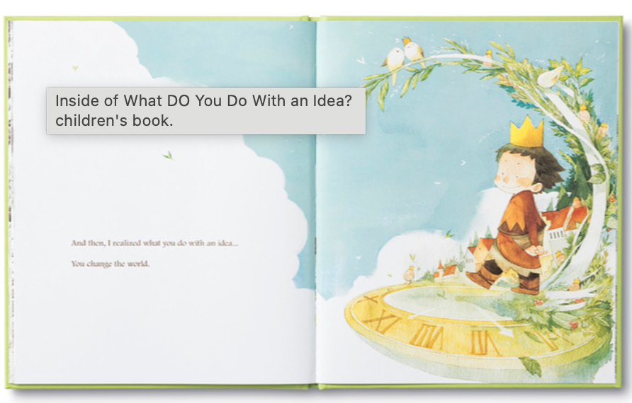 What Do You Do With An Idea
