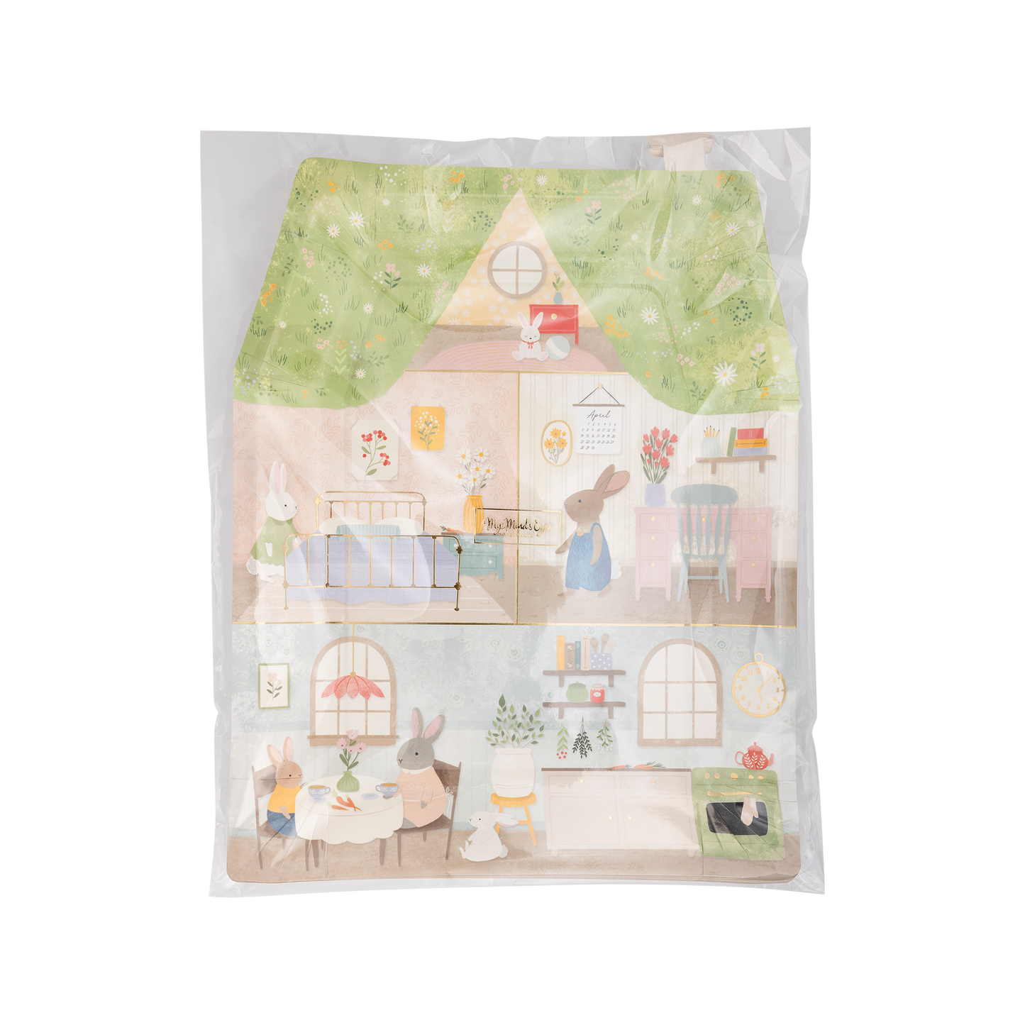 Bunny Cottage Plates