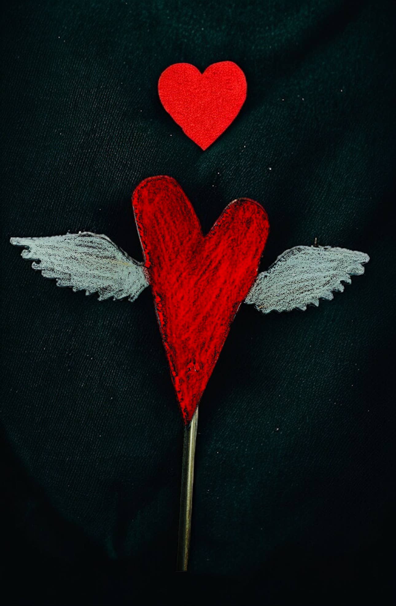 Winged Heart Stake