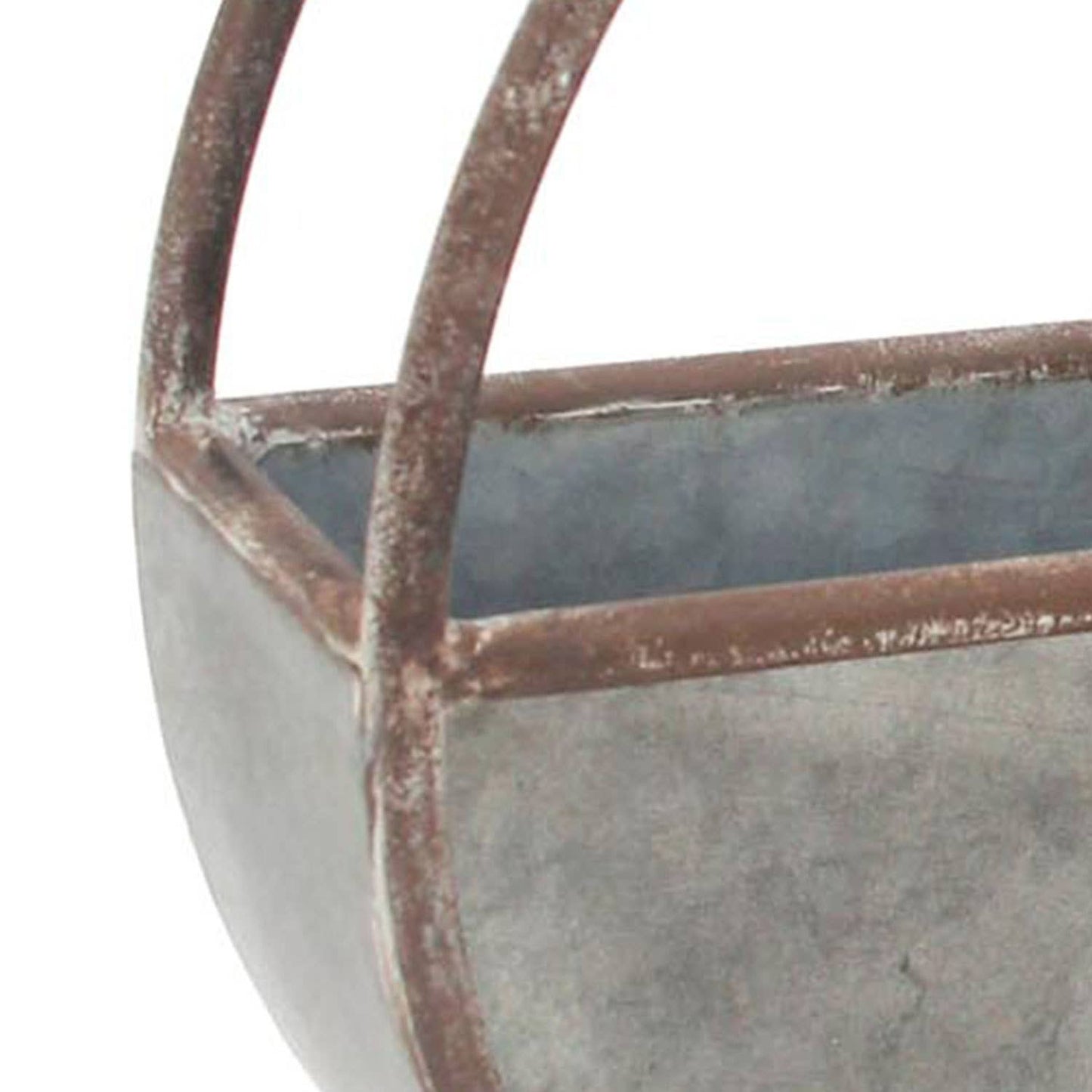 Farmhouse Galvanized Metal Wall Planter