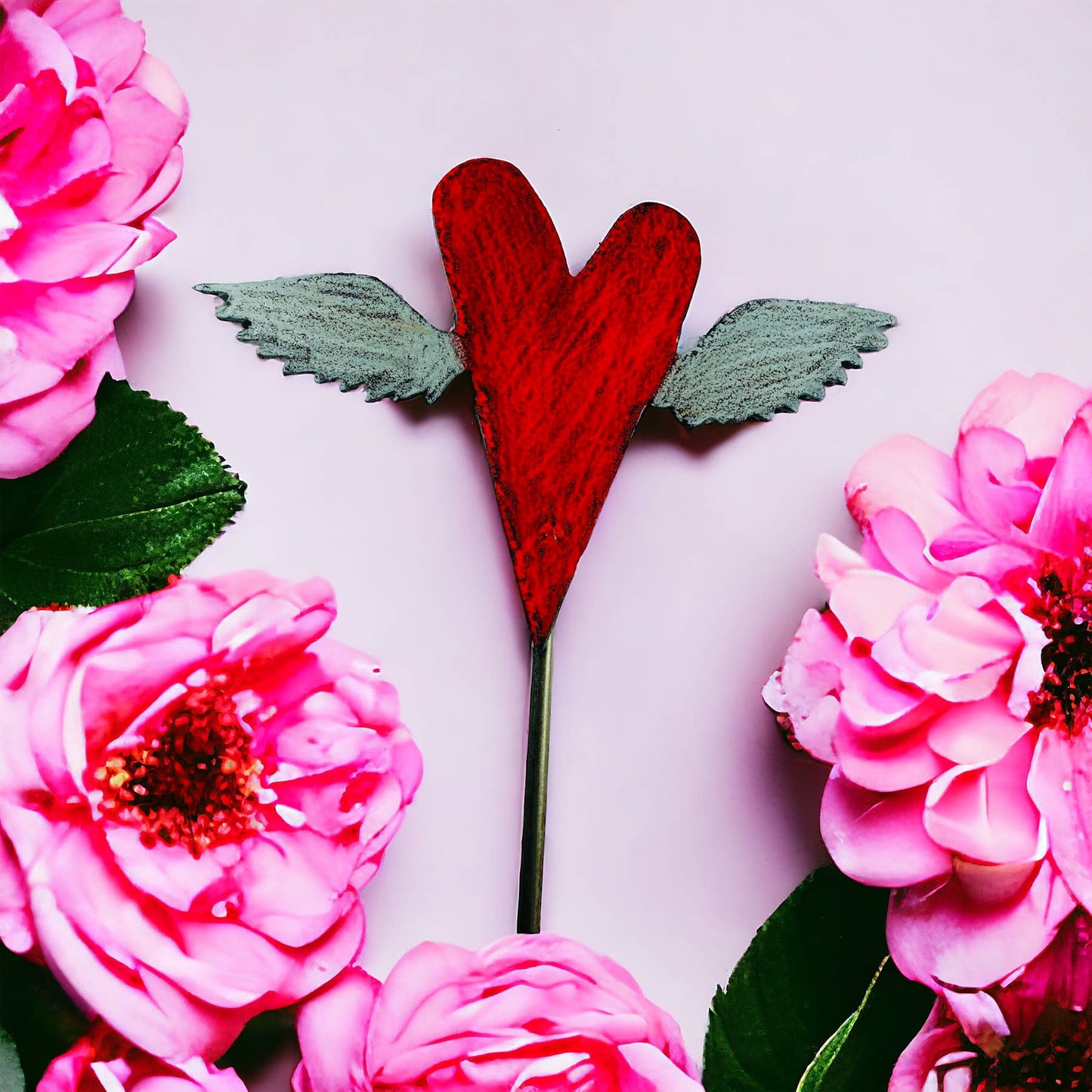 Winged Heart Stake