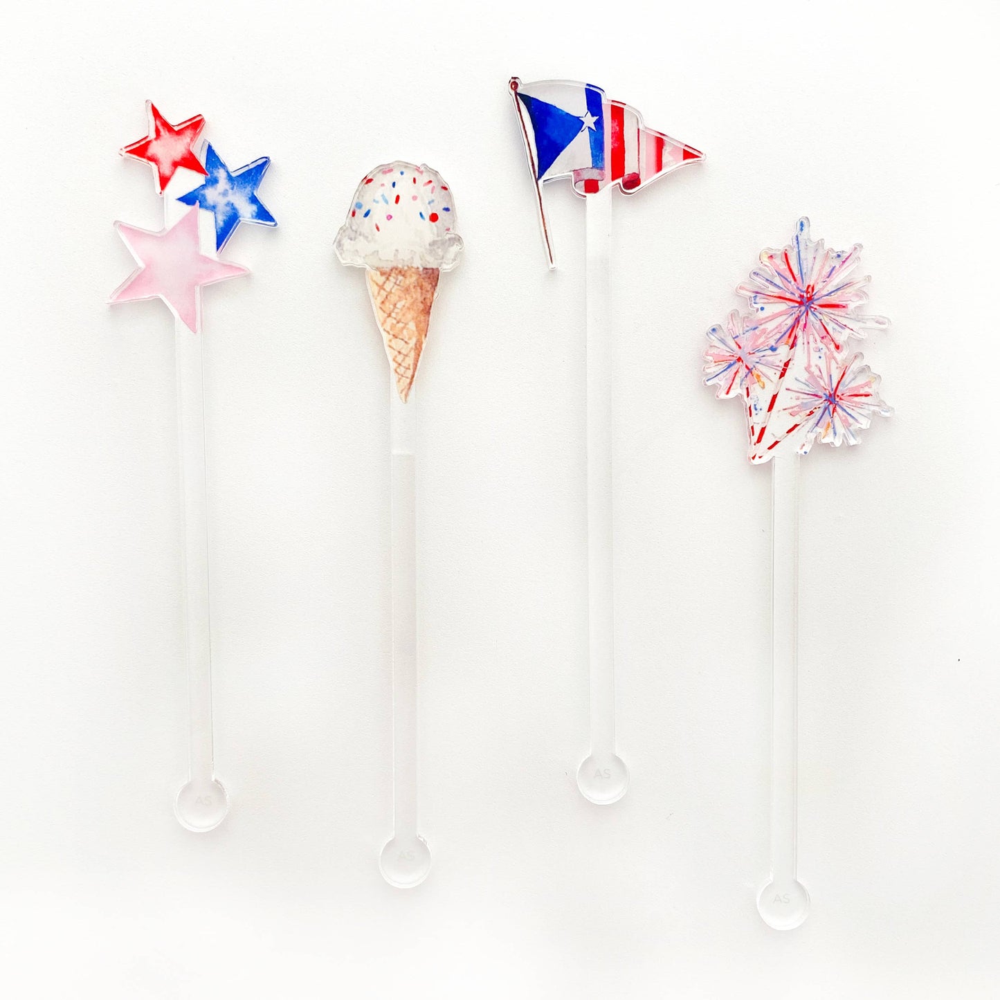 Star-Spangled Stir Sticks