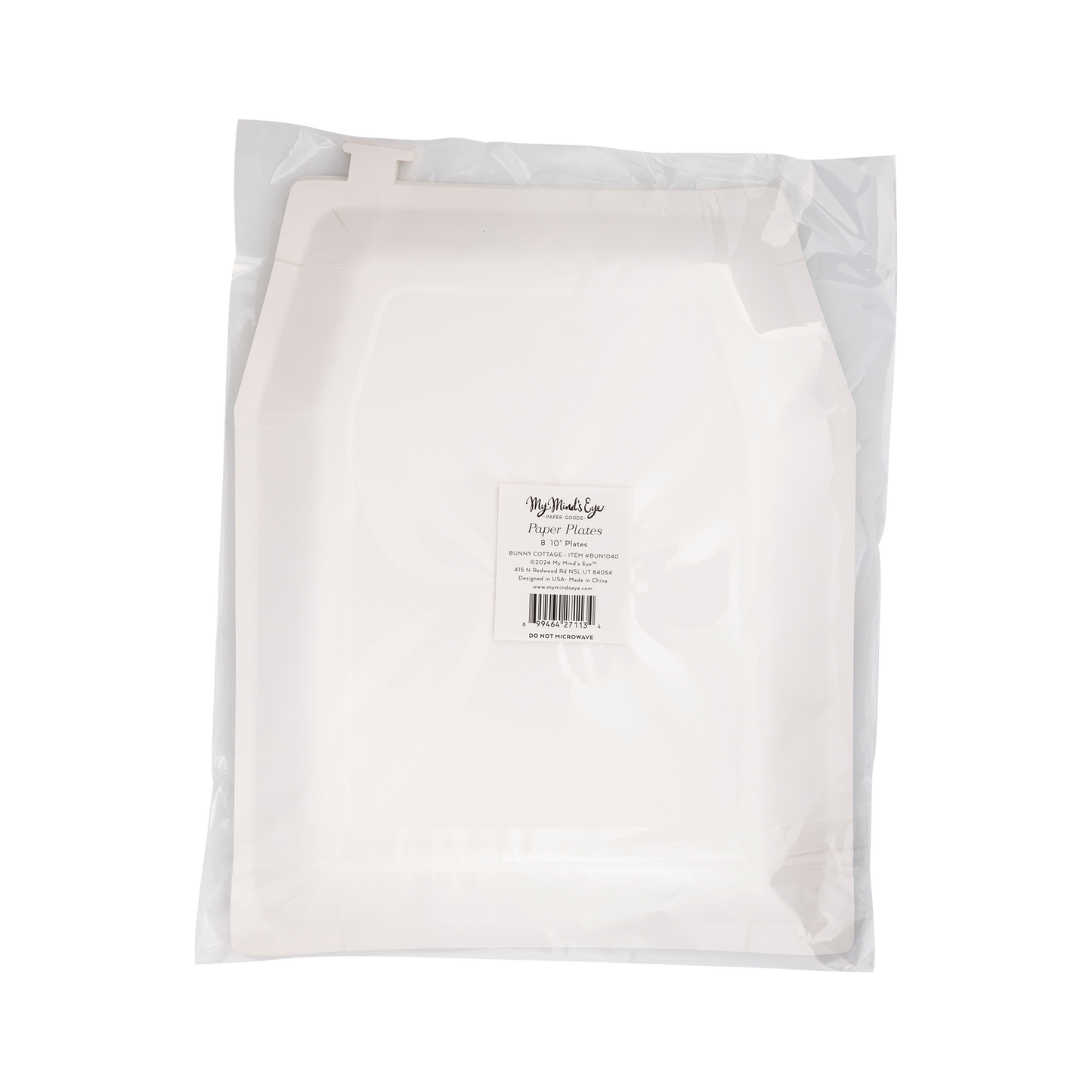 Bunny Cottage Plates