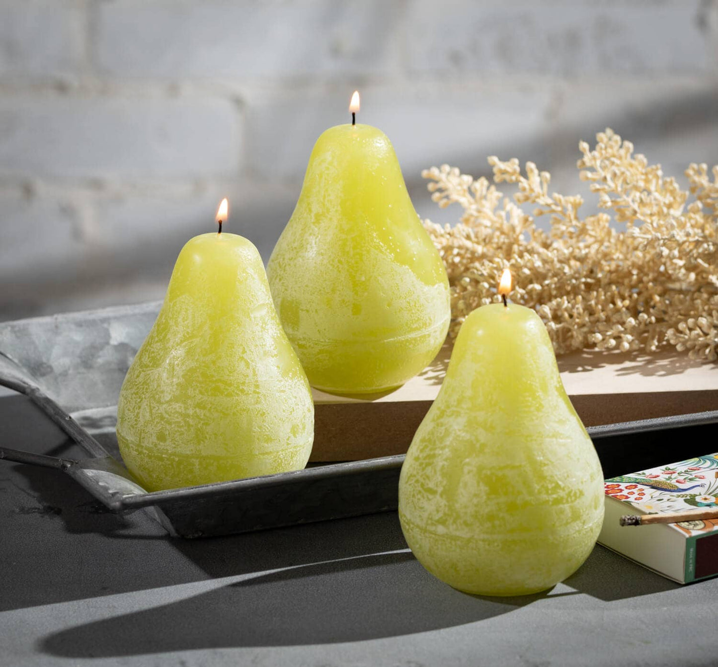 Green Pear Candle