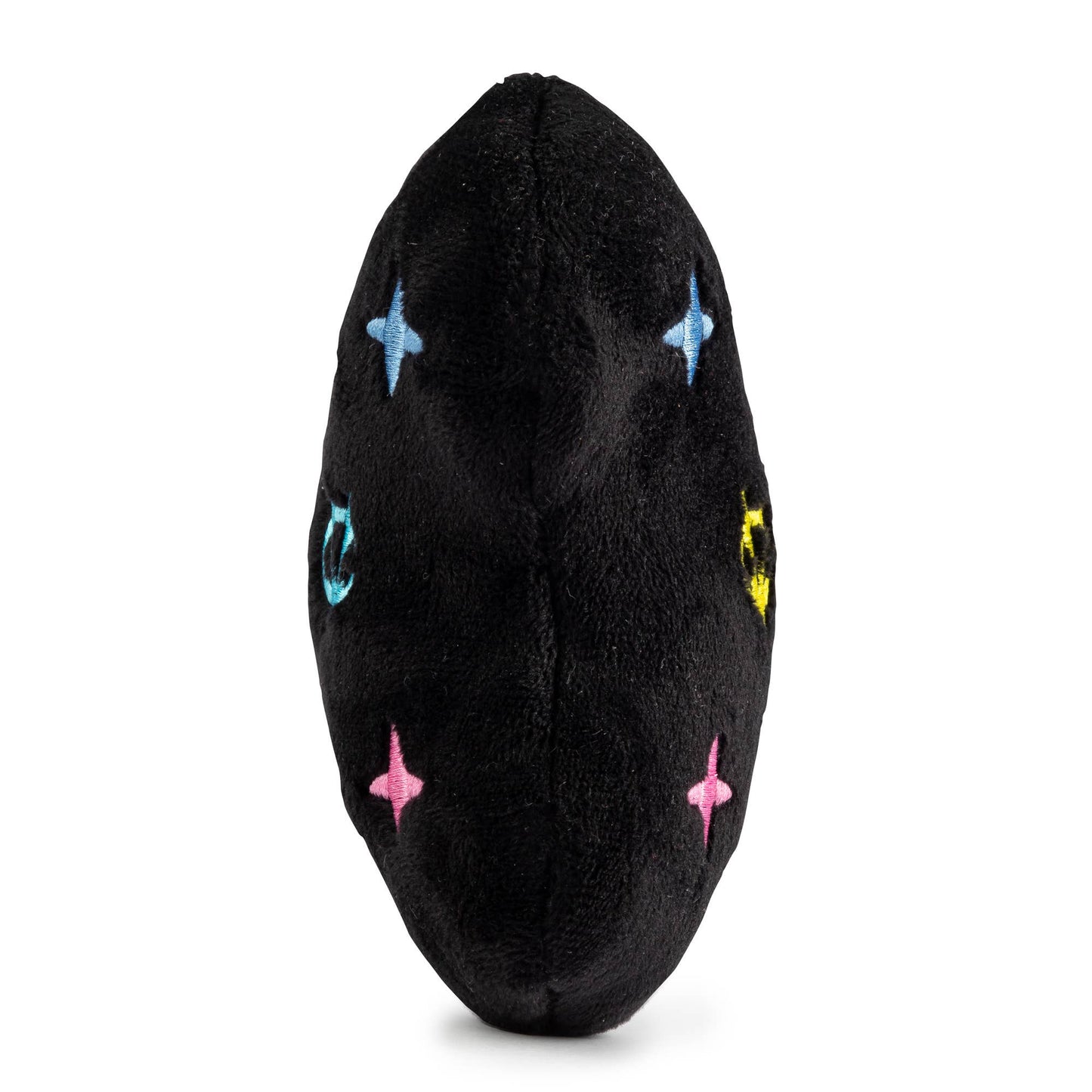 Black Chewy Vuiton Bone Dog Toy