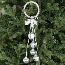 Christmas Galvanized Bell Bow