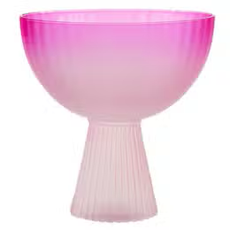 Coupe Glass - Hot Pink