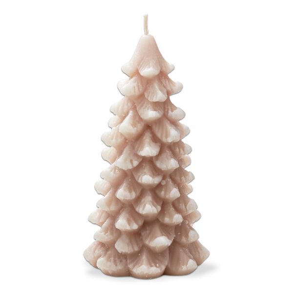 Frosted Pine Cone Candle