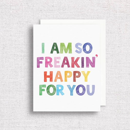 Freakin' Happy Card