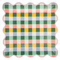 Hopscotch Gingham Plates