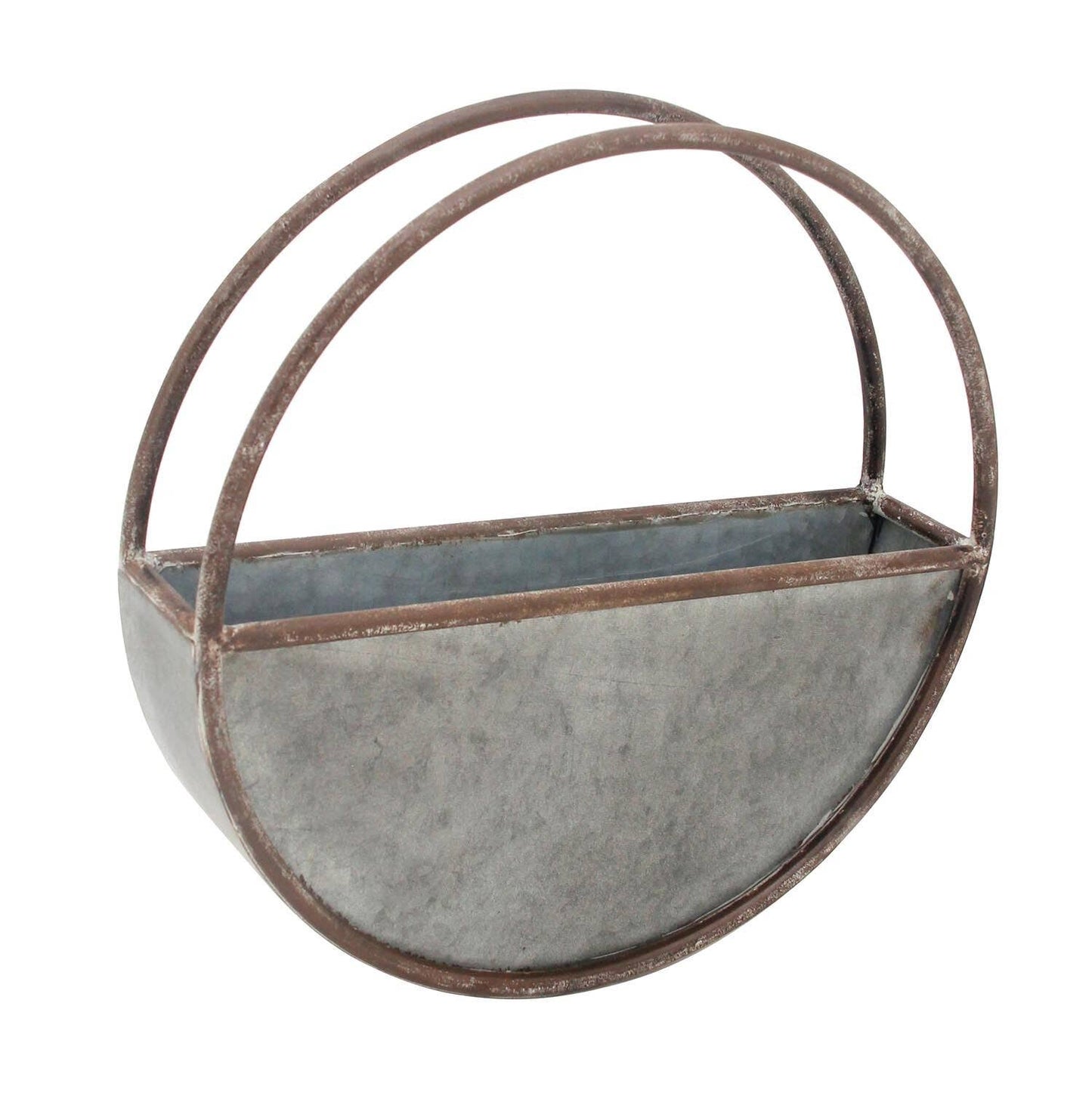 Farmhouse Galvanized Metal Wall Planter