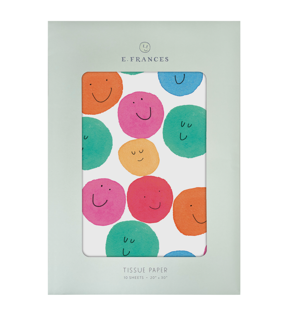 Smiley Tissue Paper