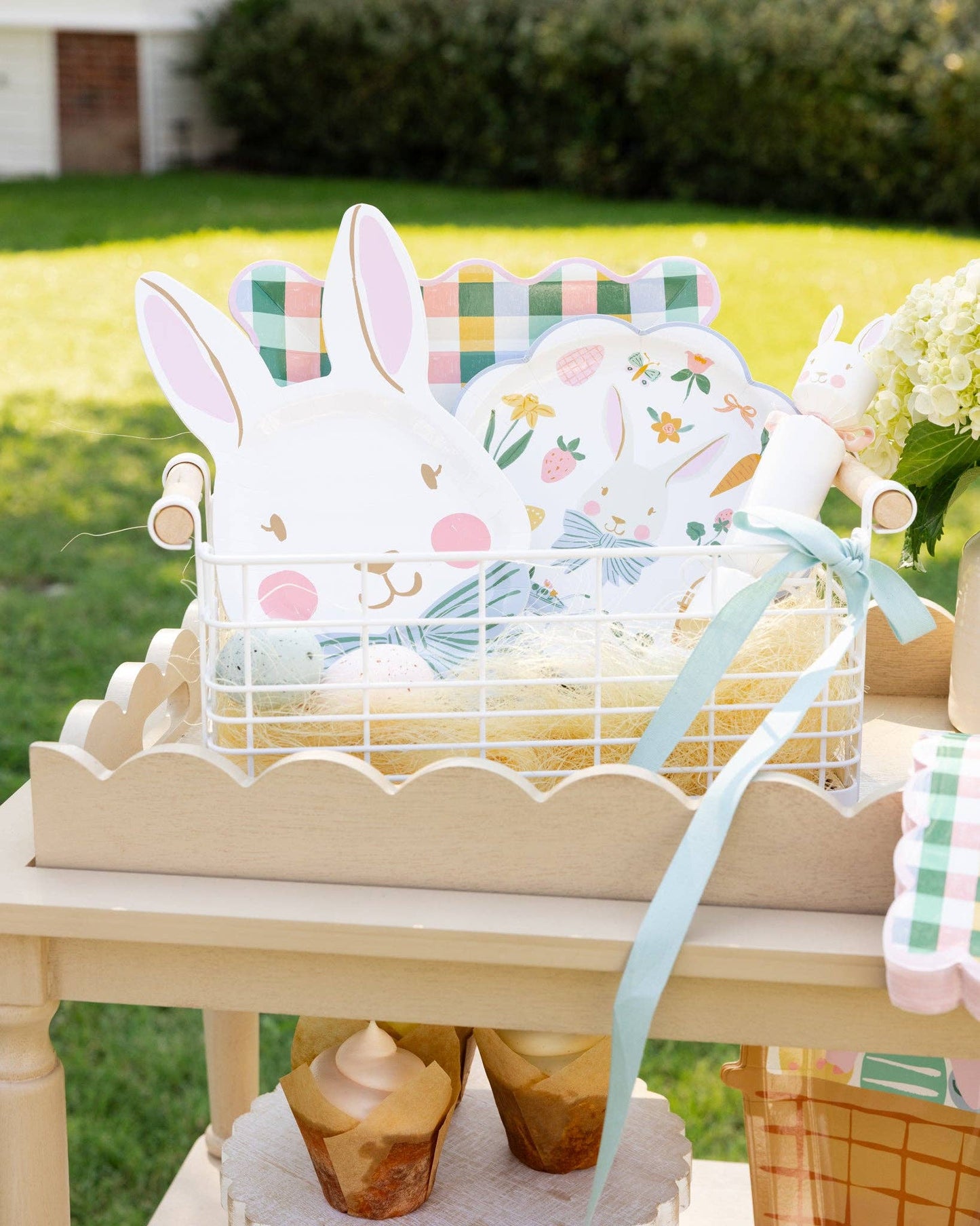 Bunny Face Shaped Plates