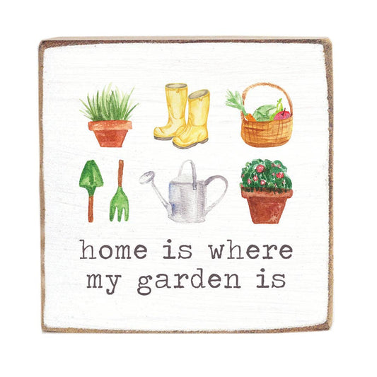 Home Is Where My Garden Is Block