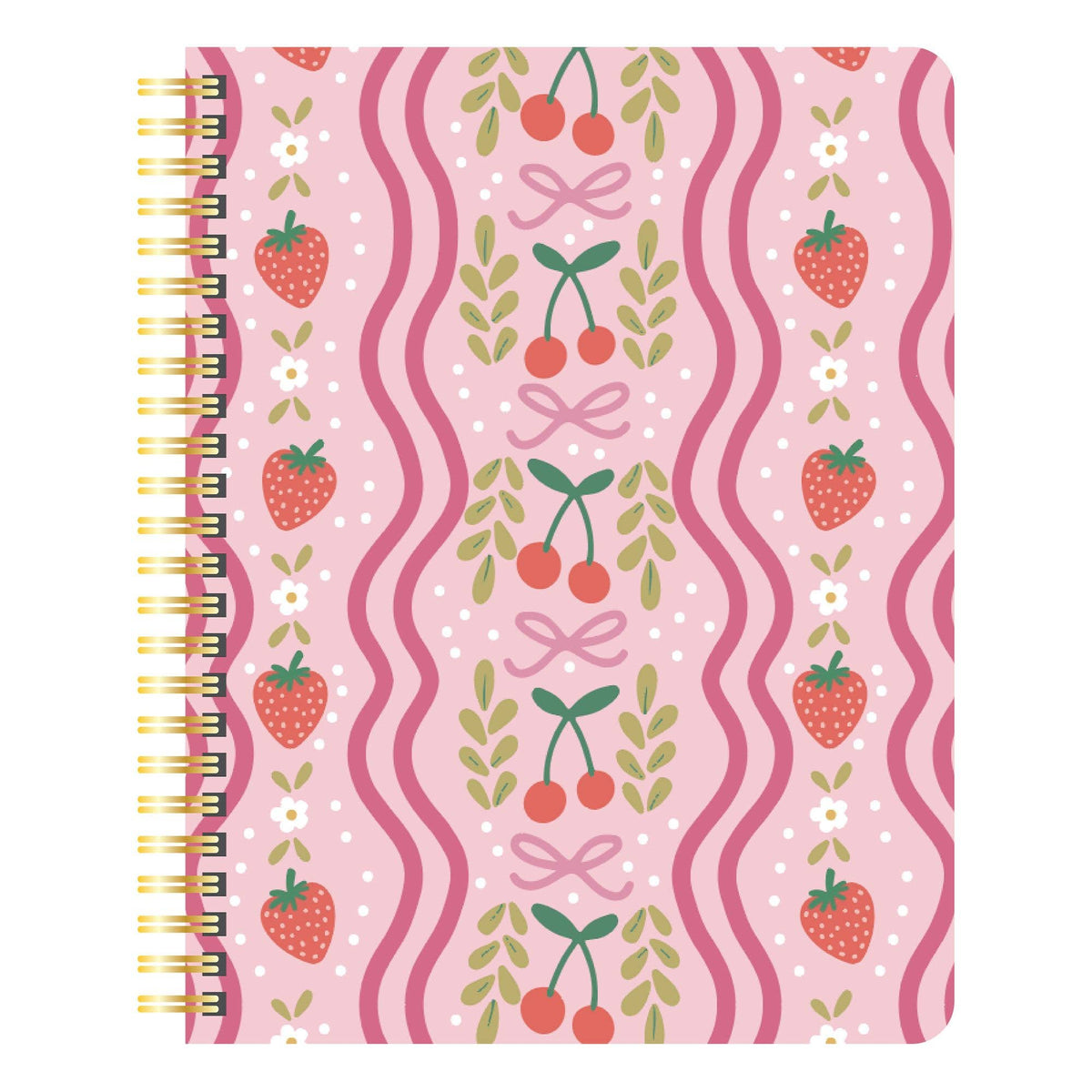 Berries & Bows Spiral Notebook