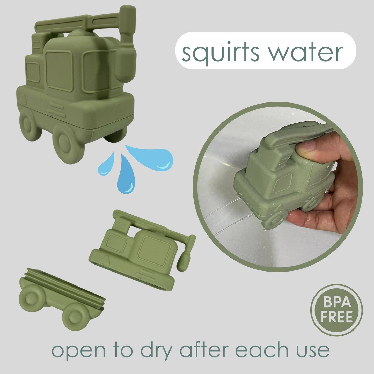 Bath Toy Set Construction