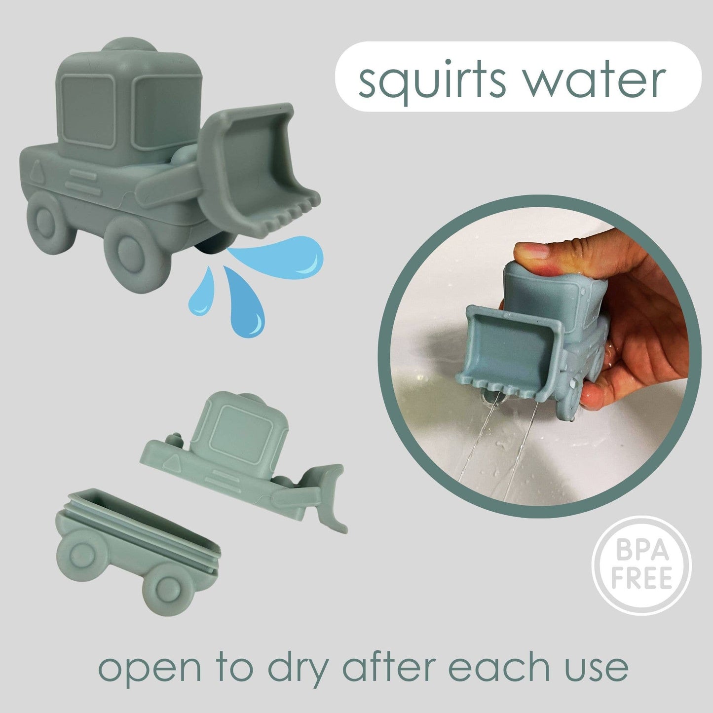 Bath Toy Set Construction
