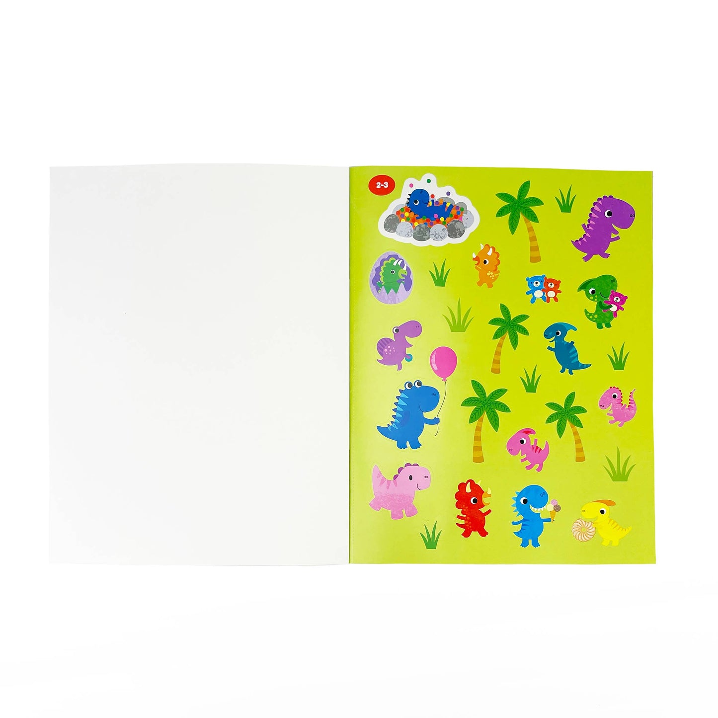 Dinos Love Stickers Early Learning Stickers & Activity Book