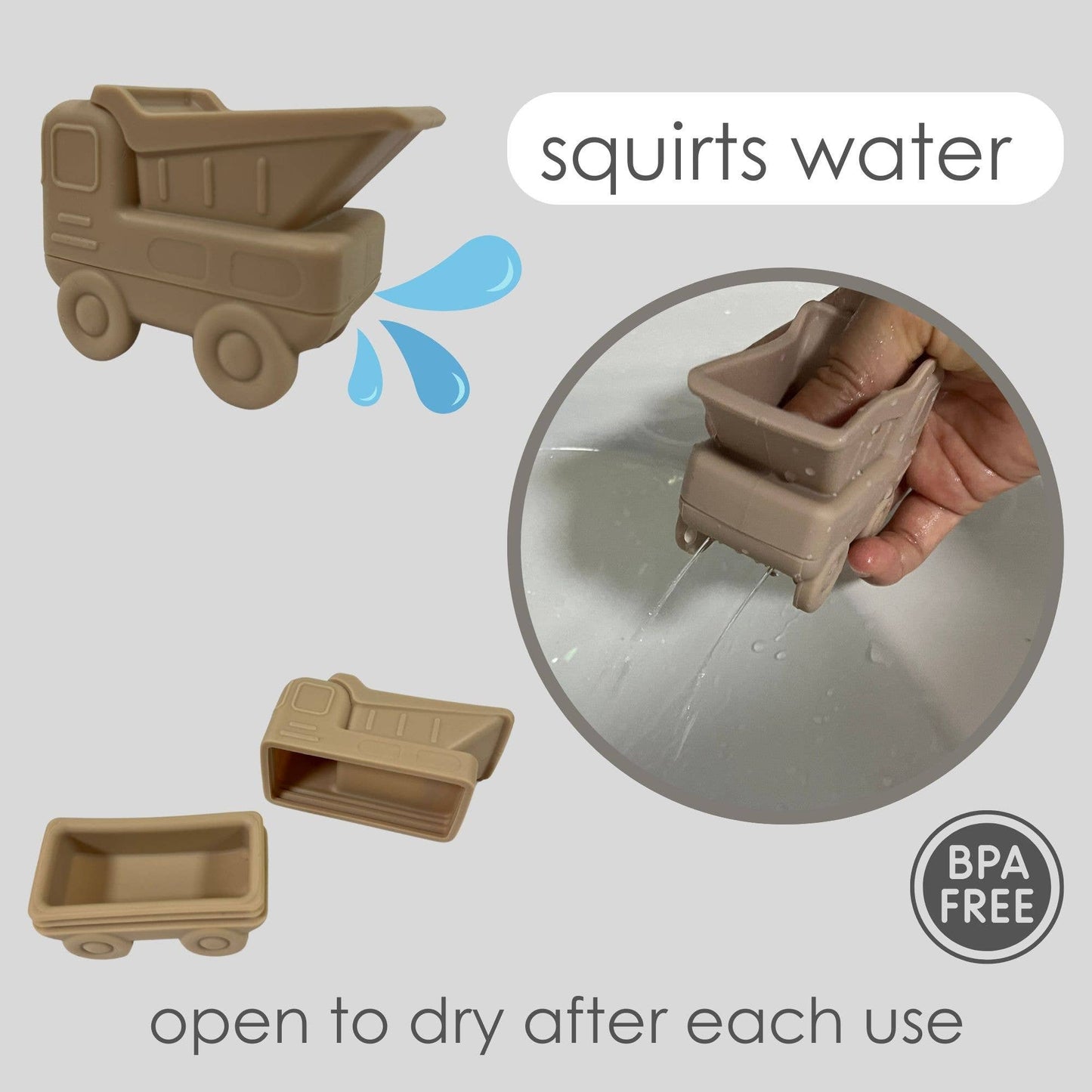 Bath Toy Set Construction