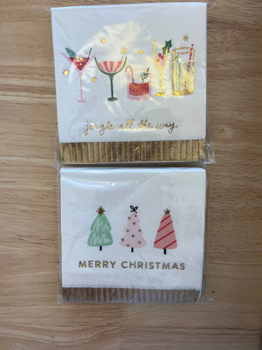 Christmas Foil Napkin