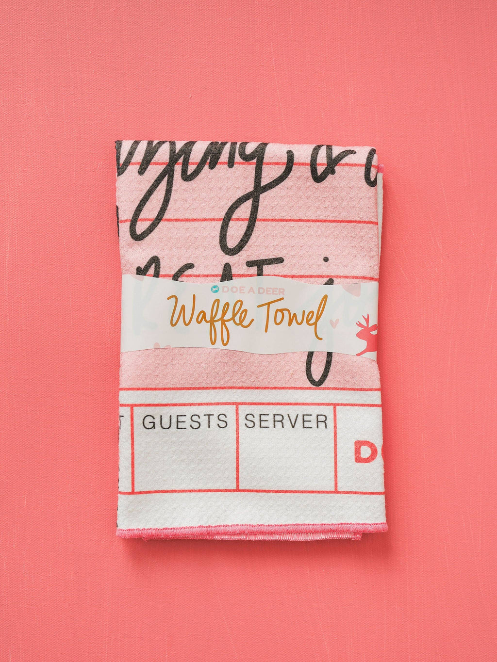 Just In Case Waffle Towel