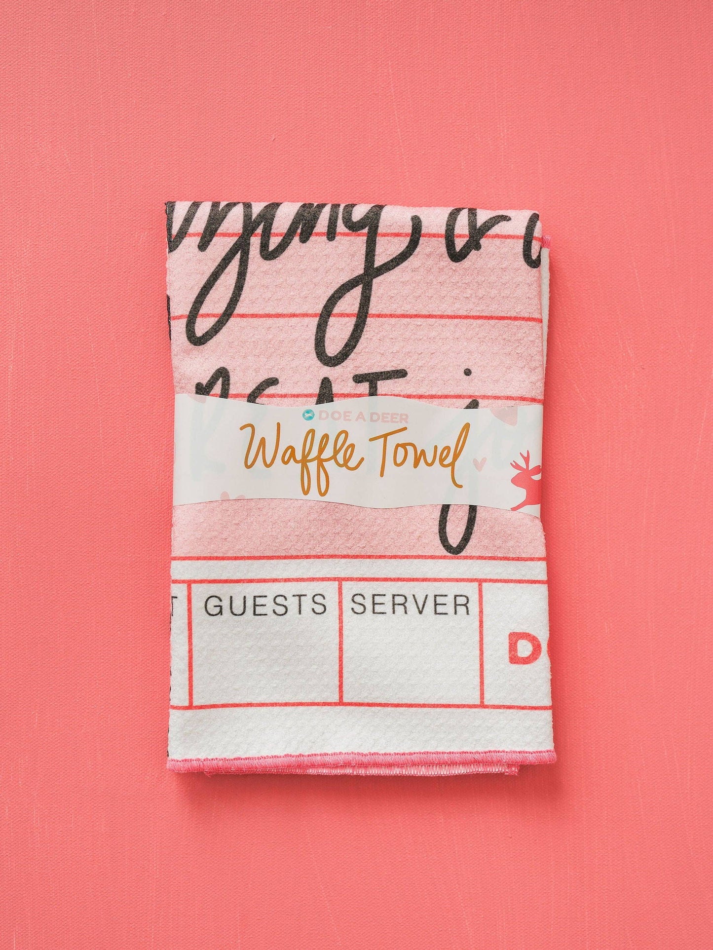 Just In Case Waffle Towel