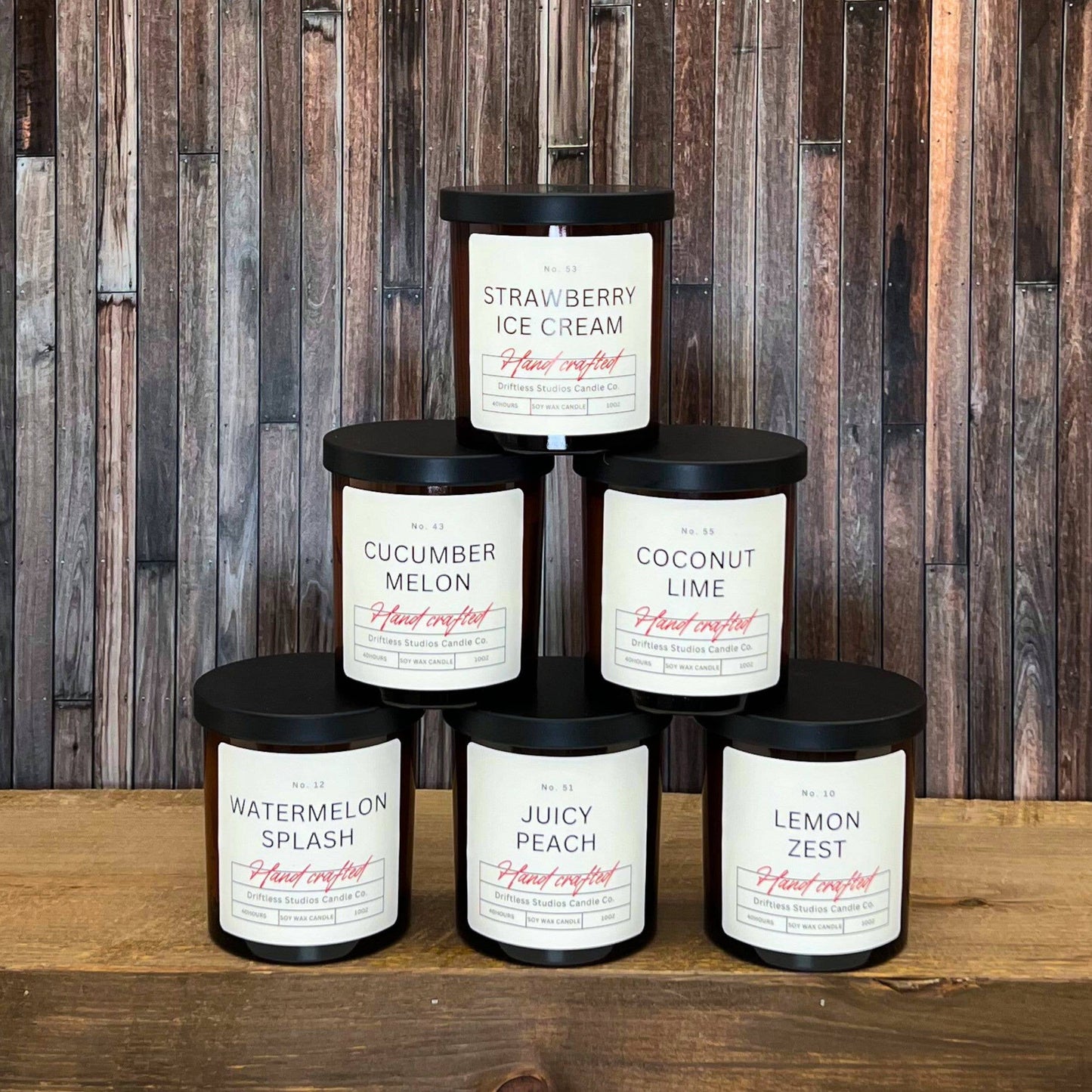 Lemon Zest Summer Soy Wax Candle
