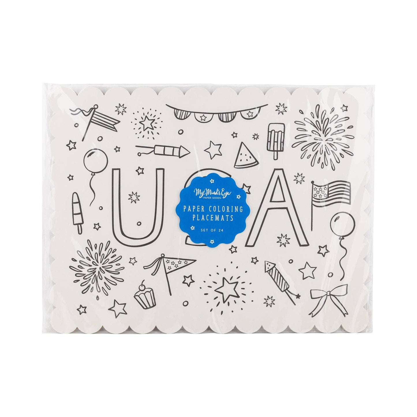 USA Coloring Activity Placemat